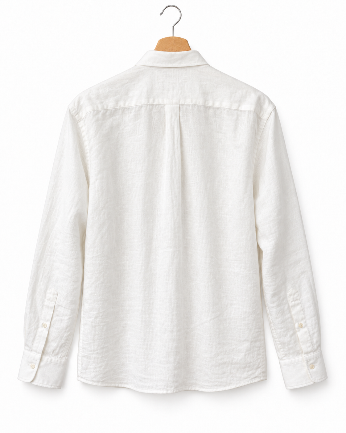 RSND Classy Leinenhemd - White