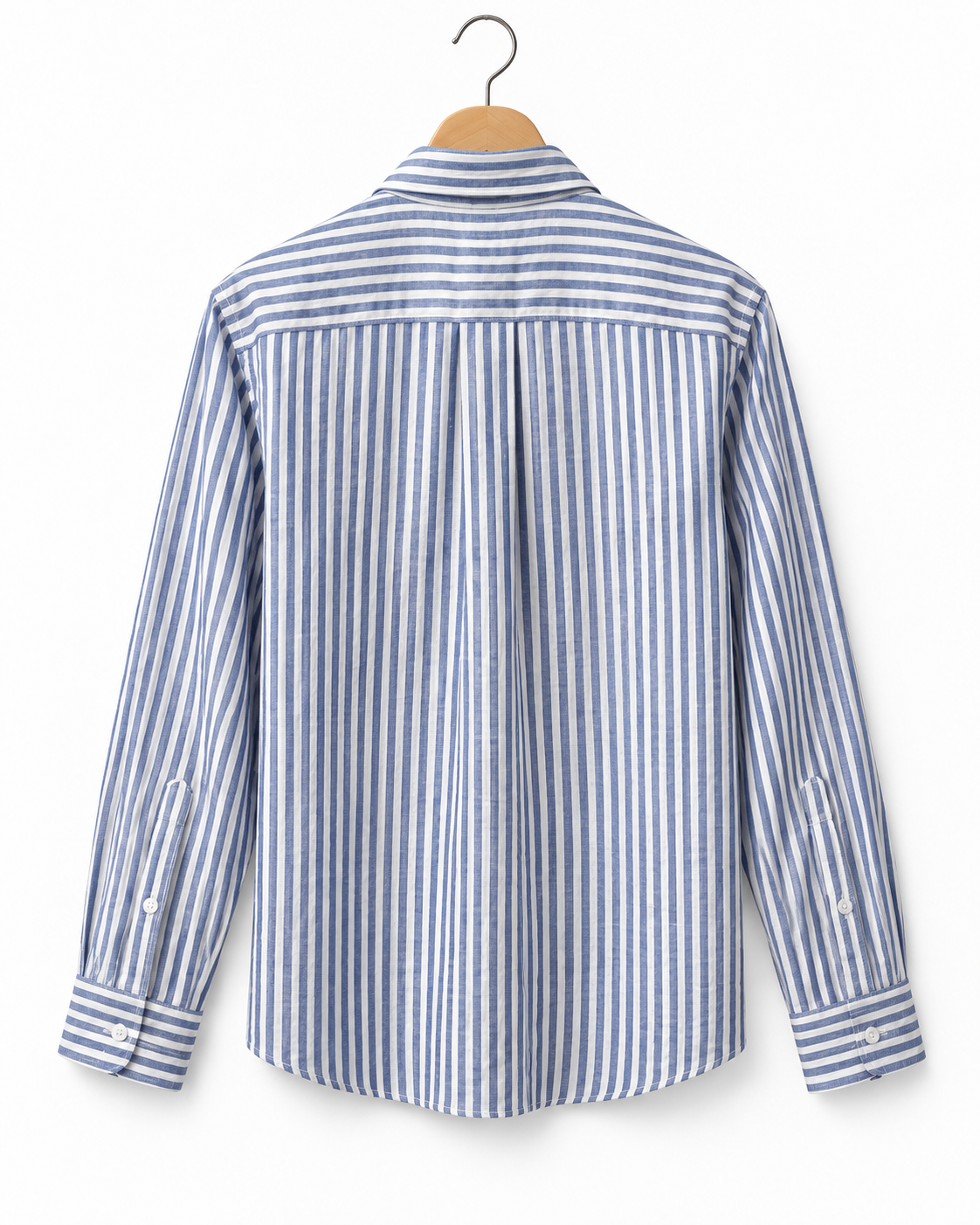 RSND Classy Leinenhemd – Blue Stripe