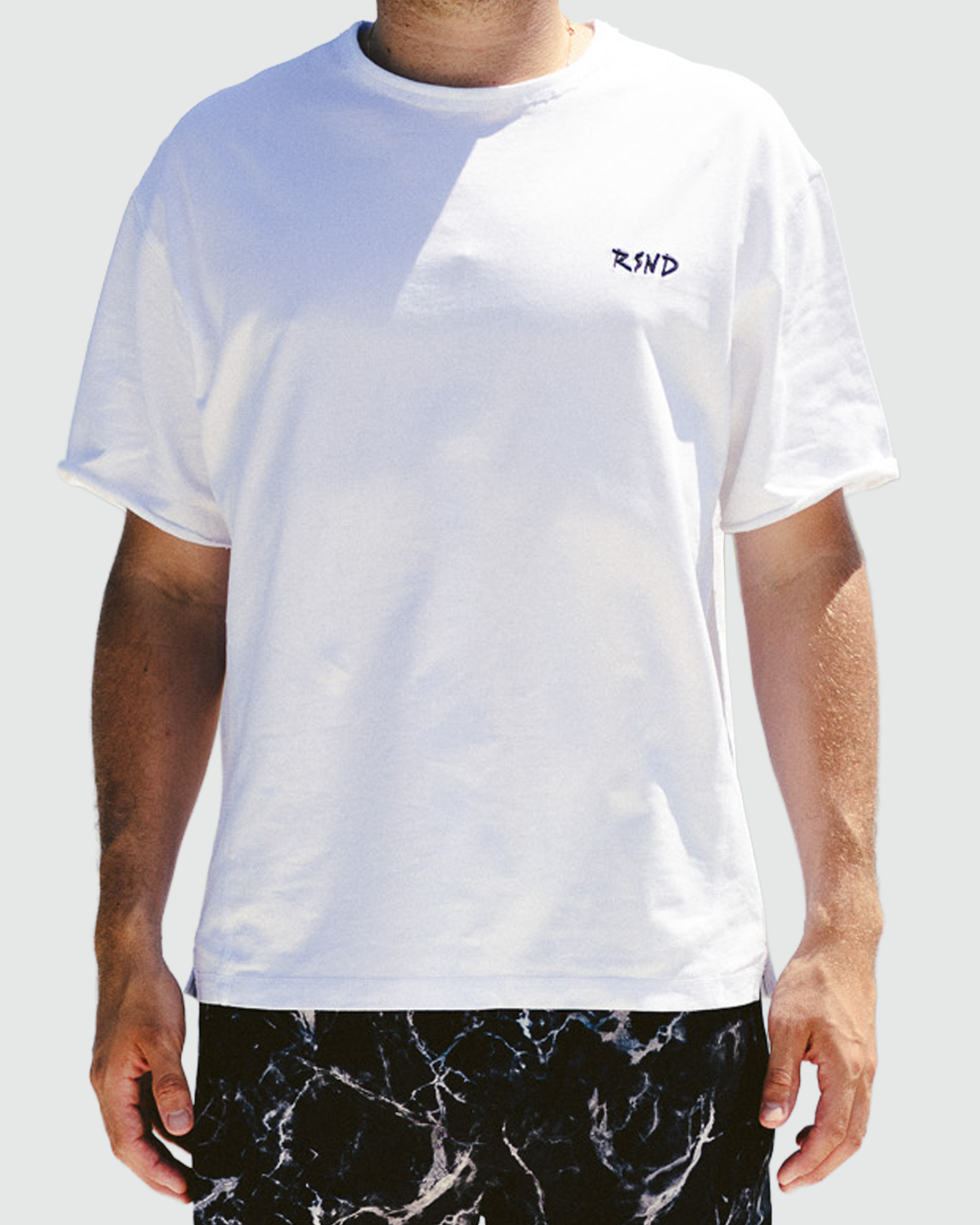 Men RSND T-Shirt white | BASE