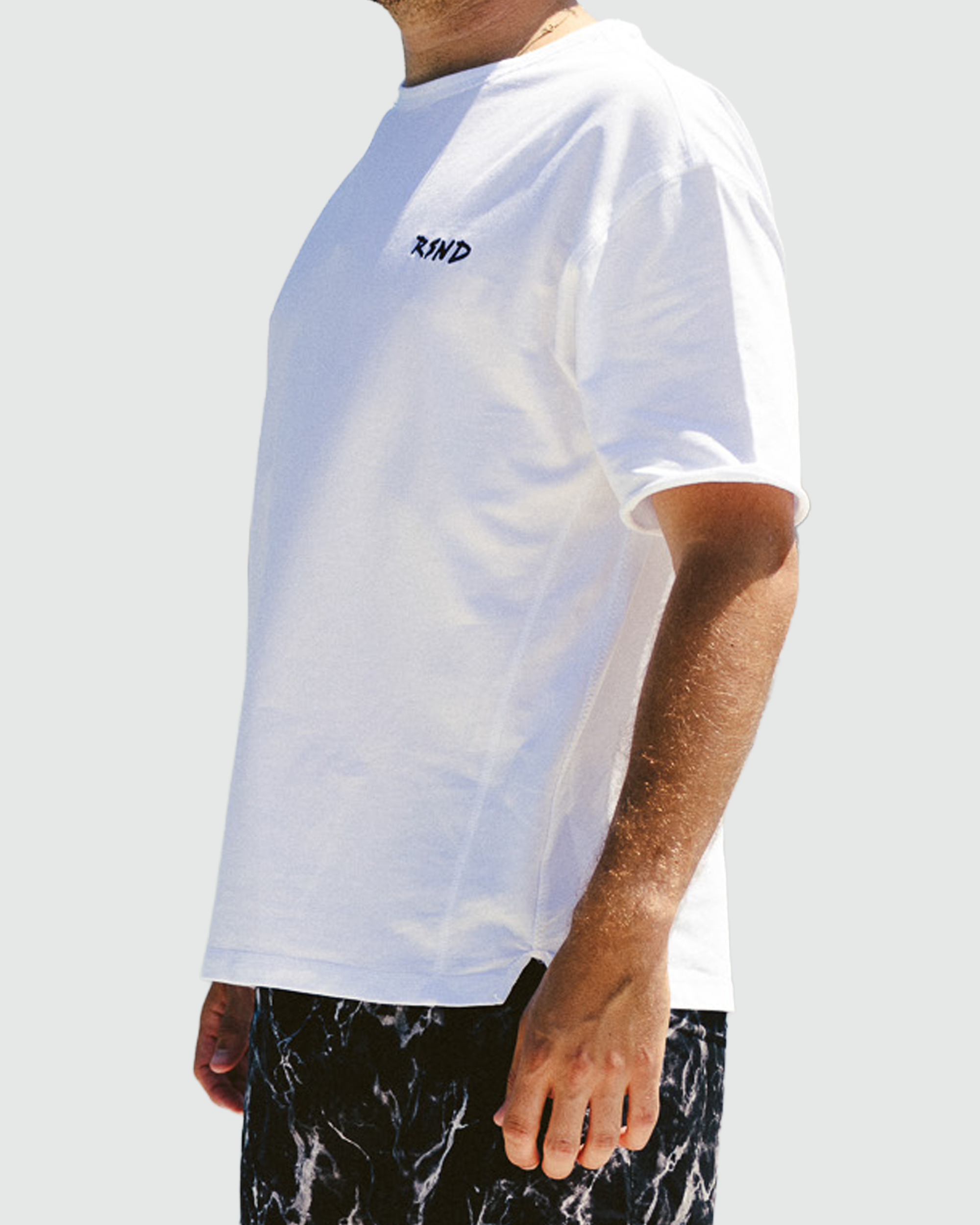 Men RSND T-Shirt white | BASE